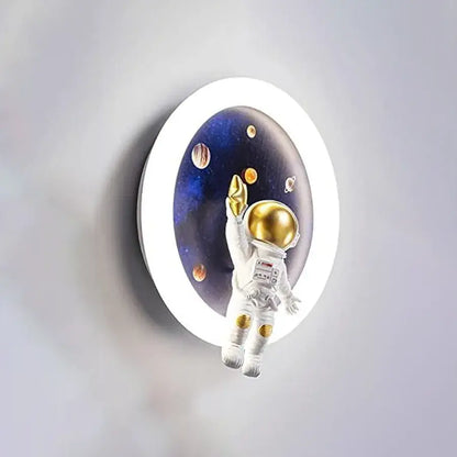 Lustra LED Astronaut Albastru 89W