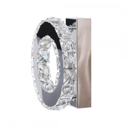 Aplica LED Cristal Maroja 8W Argintiu - RESIGILAT -