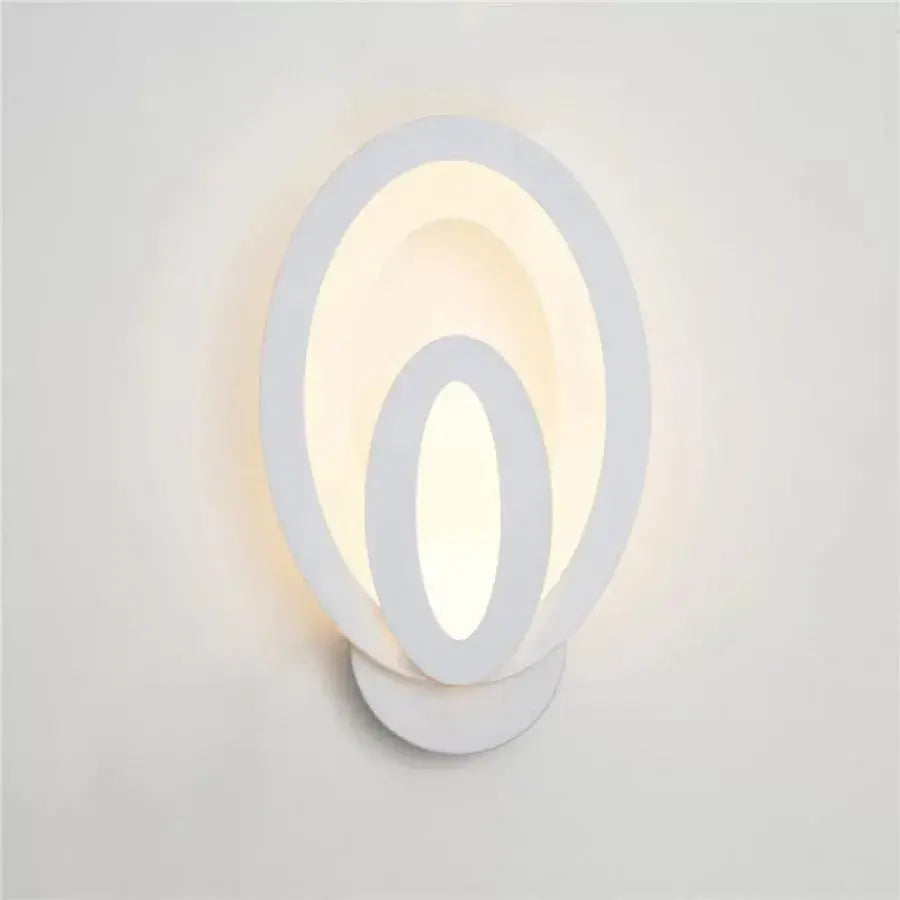 Aplica LED Delta, 12W, Alb, Lumina Rece/Calda/Neutra