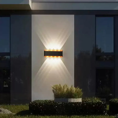 Aplica LED Exterior Elliot 8W Auriu Negru