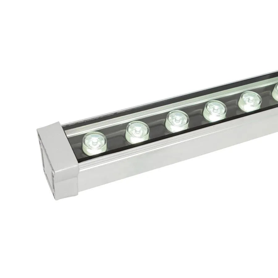 Proiector Liniar LED, 24W, Metal, Argintiu si Negru