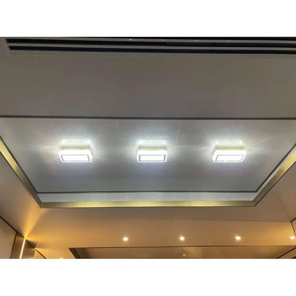 Aplica LED Meisto, 13W, Cristal, Auriu