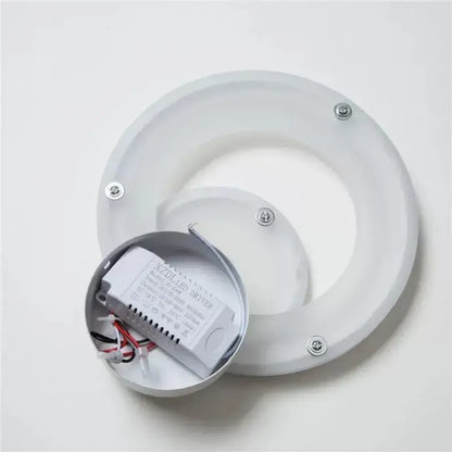 Aplica LED Urbanist 19W Rotunda Lumina Rece/Calda/Neutra Acril si Metal Alb