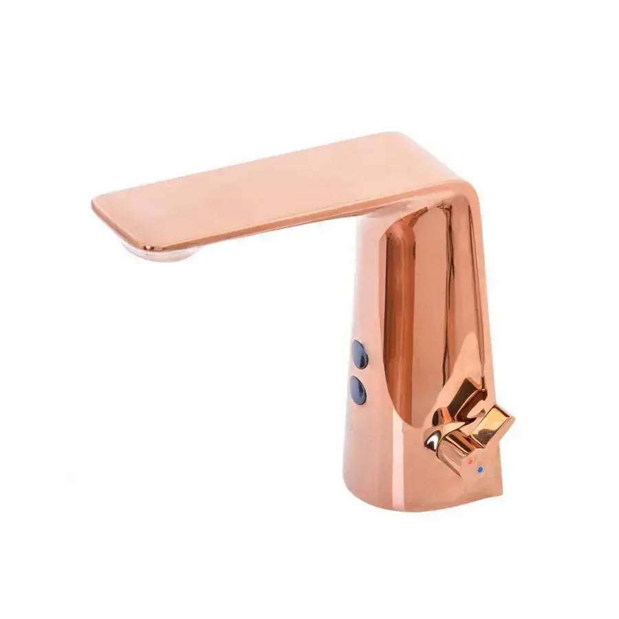 Baterie Lavoar cu Senzor, Alama Sanitara, Rose-Gold, RW-190RG -RESIGILAT