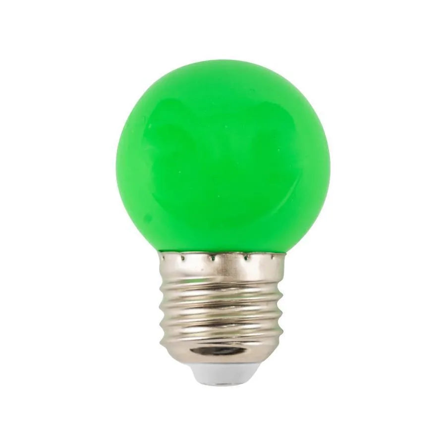 Bec LED, E27, 2W, Verde