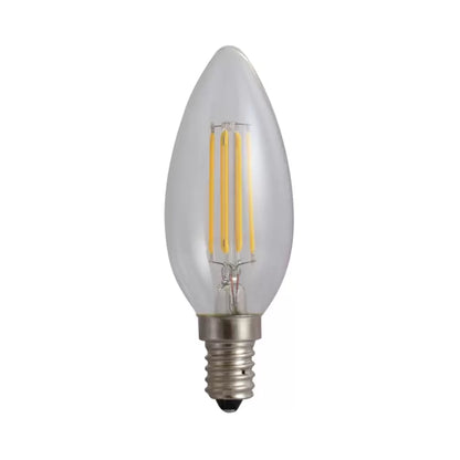 Bec LED Filament Lumanare E14 4W=45W 6500K