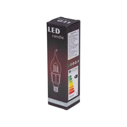 Bec Led Lumanare, E14, 6W, 6500K