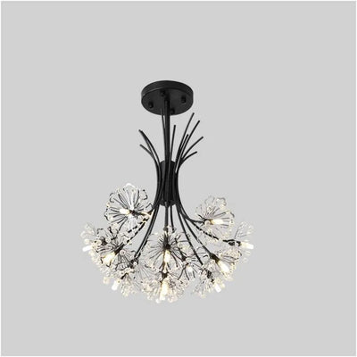 Candelabru Cristal Zetos 13XG4 Negru