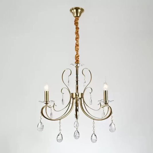 Candelabru Gustavo 3x E14 Auriu