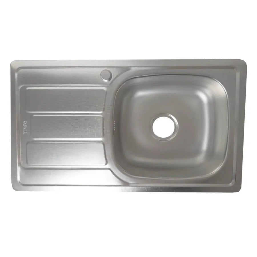 Chiuveta Bucatarie de Dreapta Inox 77x45cm Argintiu -RESIGILAT