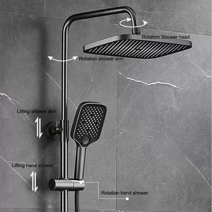 Coloana Dus Inox Korman Technik, Gri Inchis, OD3904