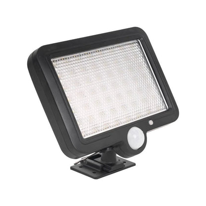 Lampa LED Solara cu Senzor, 3W, ABS, Negru