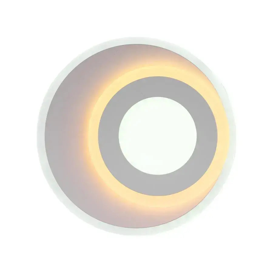 Lustra LED Afia, lumina Rece/Calda/Neutra, 30W, Alb