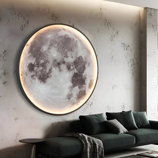 Aplica LED Decorativa Luna 68W Diametru 120CM 3000/4000/6000K