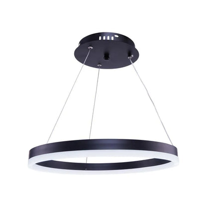 Lustra LED Casiana cu Telecomanda, 50 W, Negru, Dimabila