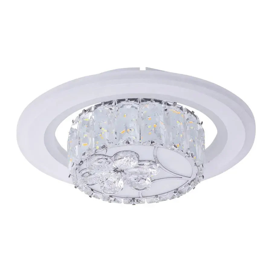 Lustra LED Cristal Gladiola 40W Alb