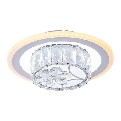 Lustra LED Cristal Gladiola 40W Alb