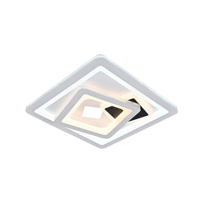 Lustra LED Juliette 36W Alb Negru