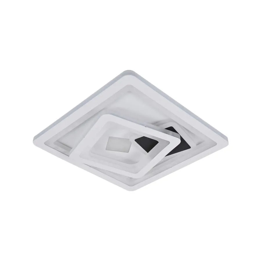 Lustra LED Juliette 36W Alb Negru