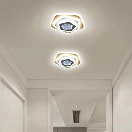 Lustra LED 3D Kerensa 36W Alb