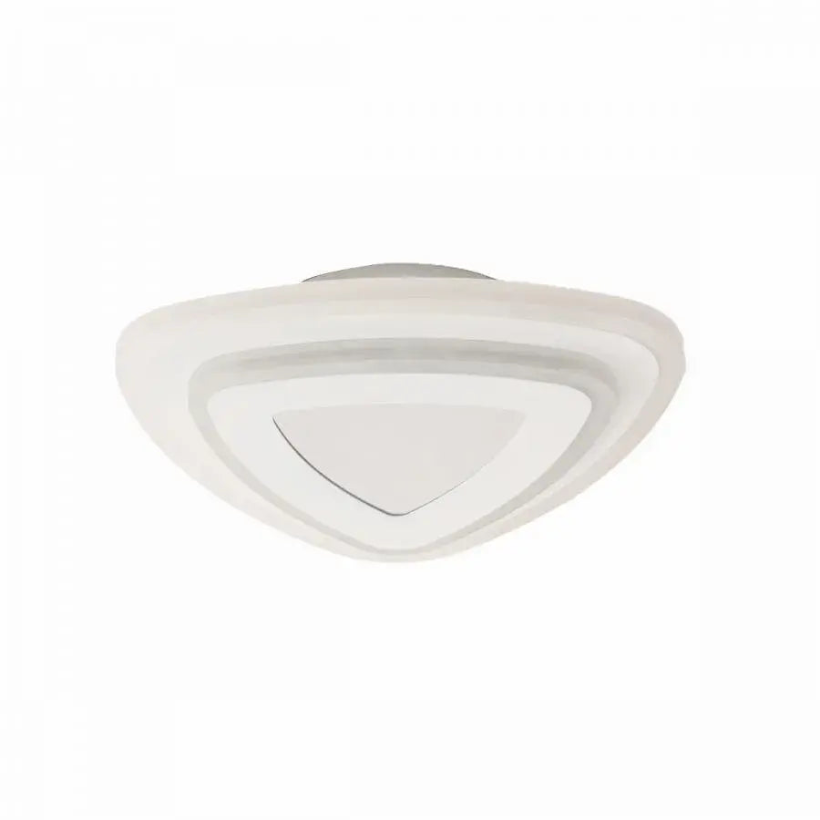 Lustra LED 3D Kiera 52W Alb