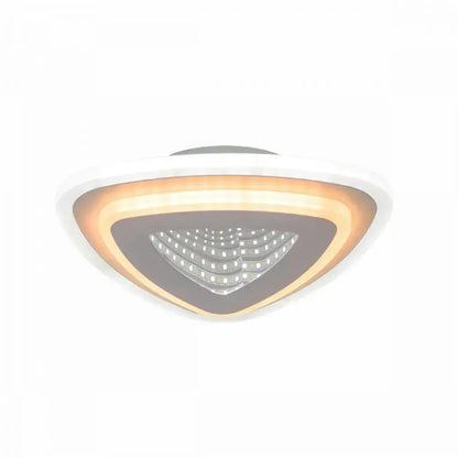 Lustra LED 3D Kiera 52W Alb