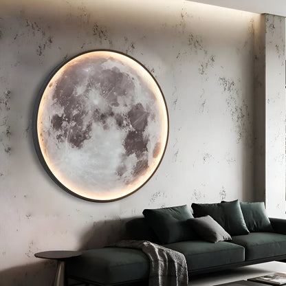 Aplica LED Decorativa Luna 45W Diametru 80CM 3000/4000/6000K