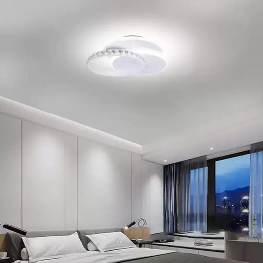 Lustra LED Sofia, 24W, Lumina Rece/Calda/Neutra, Alb