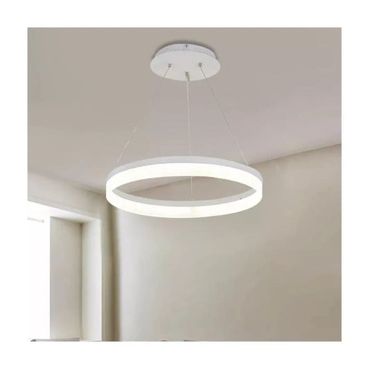 Lustra LED Steris cu Telecomanda, 38W, 2.4GHz, Dimabil, Alb