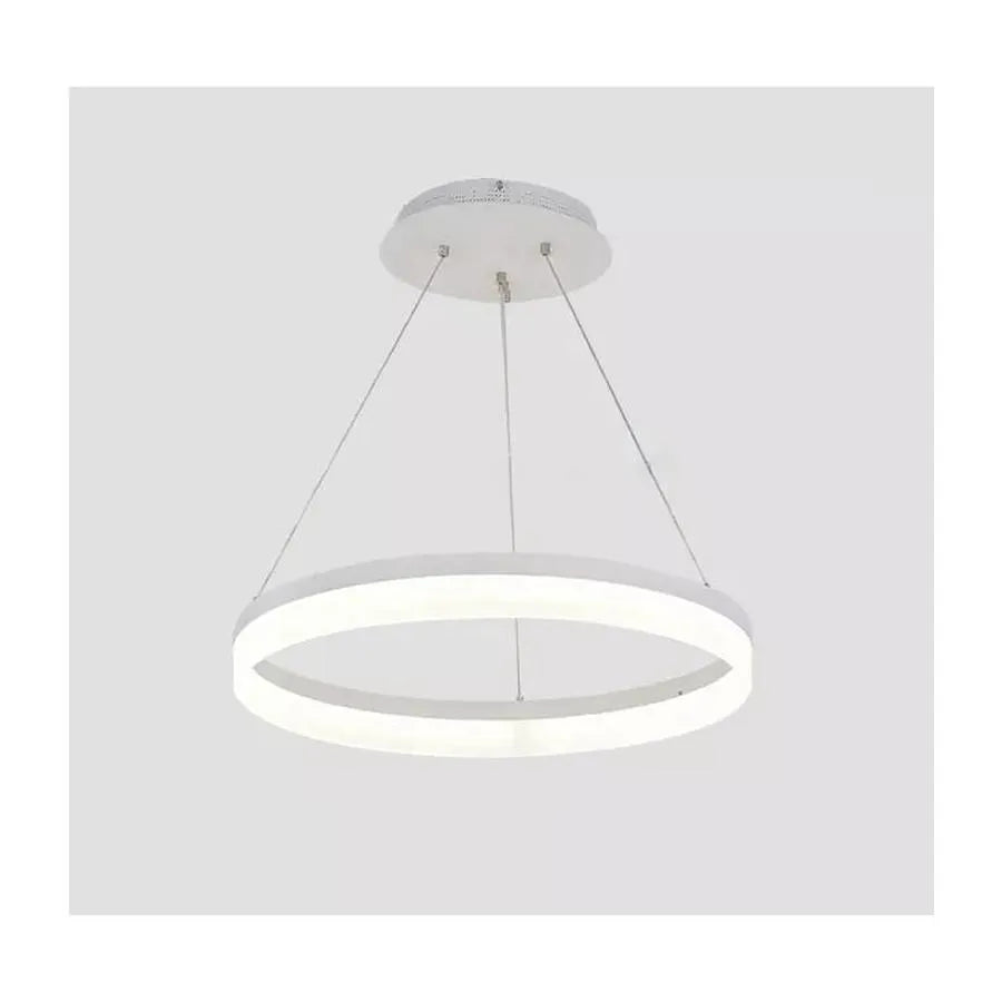 Lustra LED Steris cu Telecomanda, 38W, 2.4GHz, Dimabil, Alb