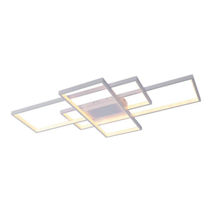 Lustra LED cu Telecomanda Landen 184W Dimabila Alb