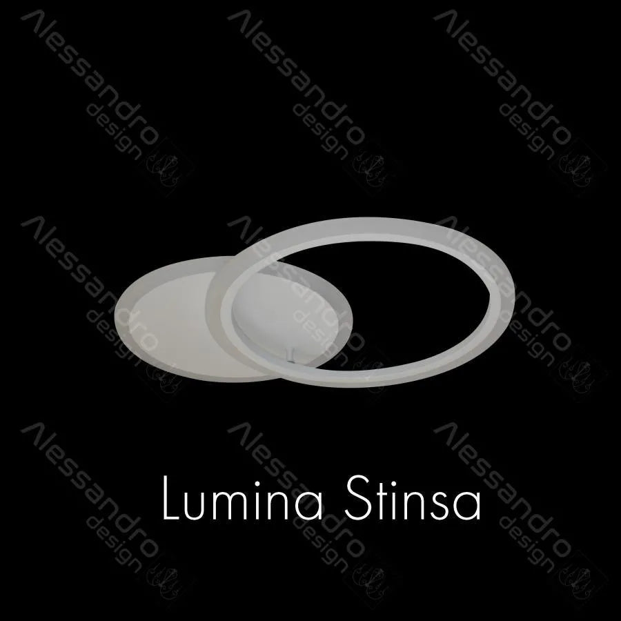 Lustra LED cu Telecomanda Hulia 40W Dimabila Alb