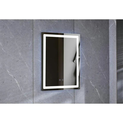 Oglinda LED Rectangulara 60x80cm – Edge LUMINOUS Touch Sistem Dezaburire