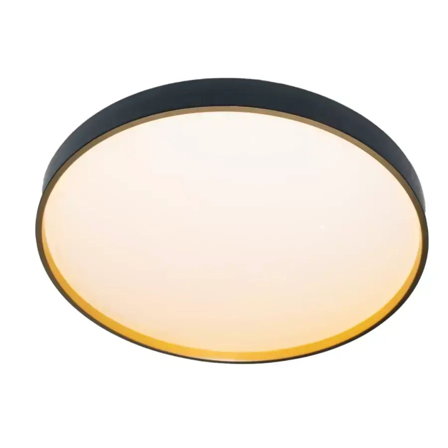 Plafoniera LED Asya 24W, Plastic, Alb si Negru -REISIGLAT-