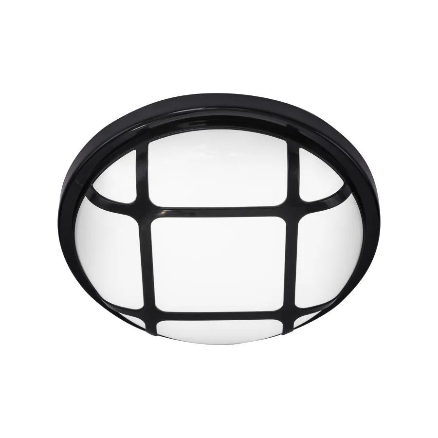 Plafoniera LED Rotunda 80W Rezistenta la Umiditate Alb Negru