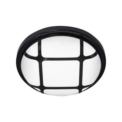 Plafoniera LED Rotunda 80W Rezistenta la Umiditate Alb Negru