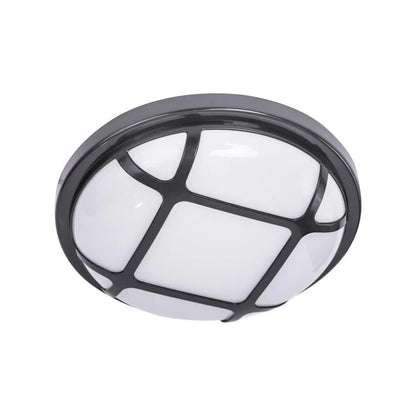 Plafoniera LED Rotunda 80W Rezistenta la Umiditate Alb Negru