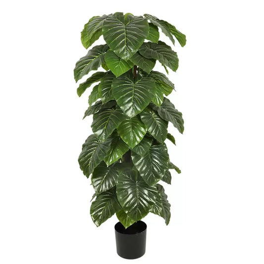 Planta Artificiala Philodendron, fara Ghiveci 140cm Verde