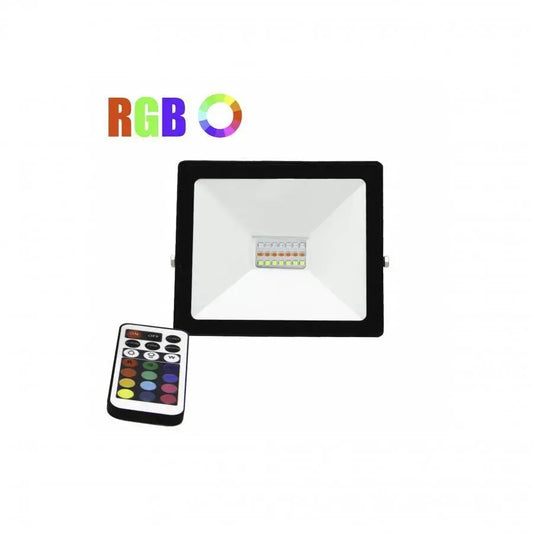 Proiector LED RGB cu Telecomanda, 16 Culori, 20W, IP.65