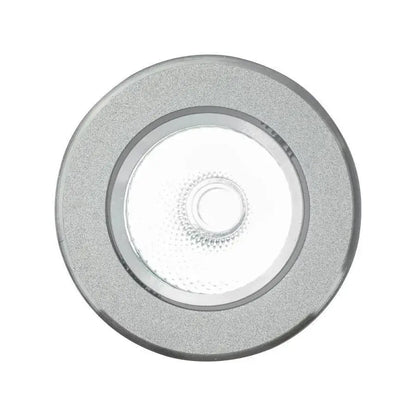 Spot LED Incastrabil, 5W, Metal, Argintiu