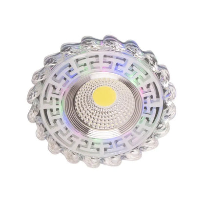 Spot LED Incastrabil, 6W, RGB, Rasina, Crom