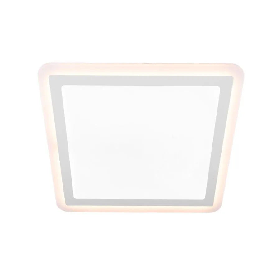 Spot LED Patrat, 36W, 3000K-6500K, Incastrat, Trei Functii