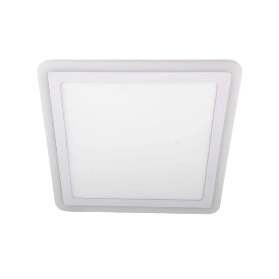 Spot LED Patrat, 36W, 3000K-6500K, Incastrat, Trei Functii