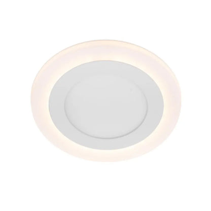 Spot LED Rotund, 9W, 3000K/6500K, Trei Functii, Incastrat, Alb