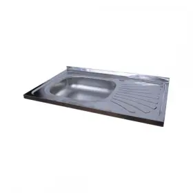 Chiuveta Inox, Satinat, 50*80cm, Cuvă Stânga