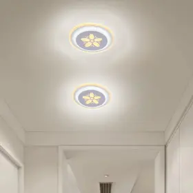 Lustra LED Guarella, 30W, Alb, Acril, Lumina Rece/Calda/Neutra