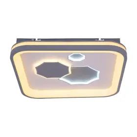 Lustra LED cu Telecomanda Fiora, 142W, Dimabilă, Alb