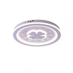 Lustra LED cu Telecomanda Nana, 120W, Alb, Acril, Dimabilă