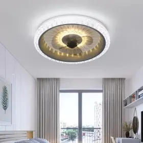 Lustră Led Ventilator, 26W, Dimabilă